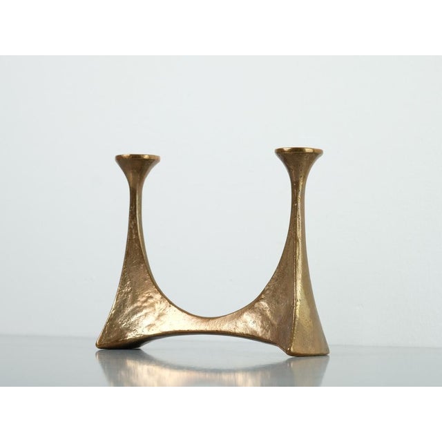 Mid-Century Candleholder in Bronze by Michael Harjes, 1960s For Sale - Image 18 of 18