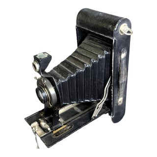 Antique 1910s Eastman Kodak No. 3-a Folding Autographic Postcard Camera For Sale