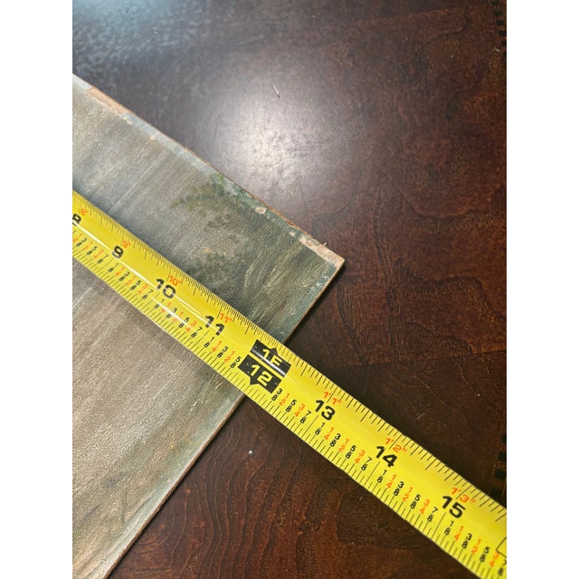 Late 19th Century Antique Cottage Core Original Art Late 19th Century American Landscape on Academy Board, Wadsworth Howland Label, Circa 1880–1900 For Sale - Image 5 of 12