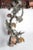 1920s Wrought Iron Floral Vine Chandelier For Sale - Image 10 of 13
