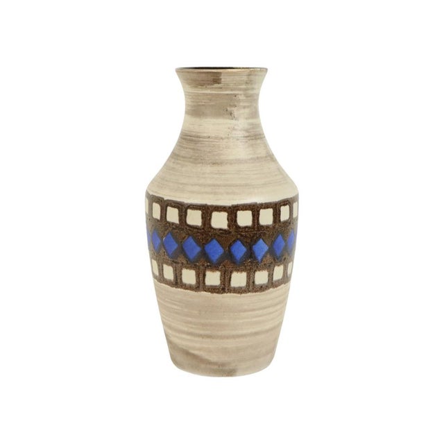 Vintage Bay Vase in Ceramic from Bay Keramik, West Germany, 1960s For Sale - Image 4 of 11