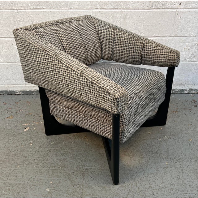 Mid 20th Century Adrian Pearsall for Craft Associates X-Base Lounge Chair, Attributed For Sale In New York - Image 6 of 16