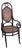 Vienna Secession Bent Oak & Cane High Back Armhair No. 17 by Thonet For Sale