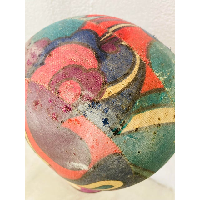 Wood Pucci Style Vintage Hat Form For Sale - Image 7 of 8