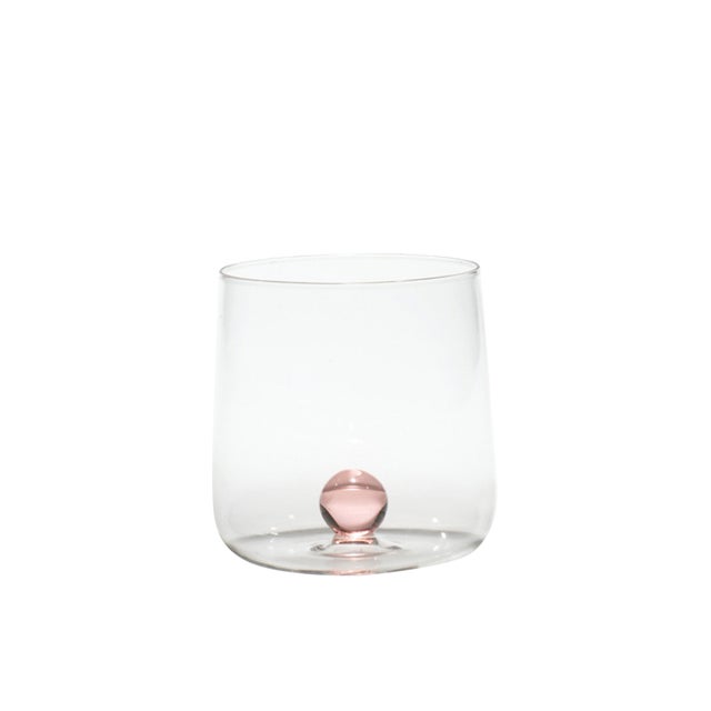 Contemporary Zafferano Bilia Tumbler Pink - Set of 6 For Sale - Image 3 of 5