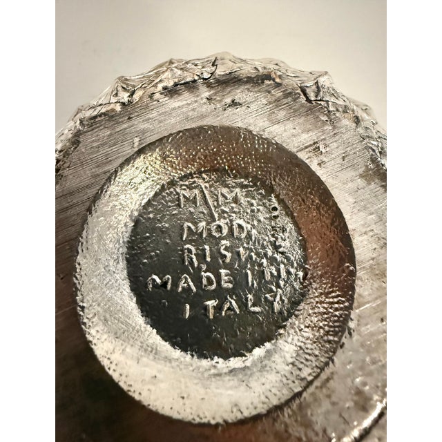 A collector's dream: an authentic 1960s silver-plated pineapple ice bucket by the iconic italian designer mauro manetti....