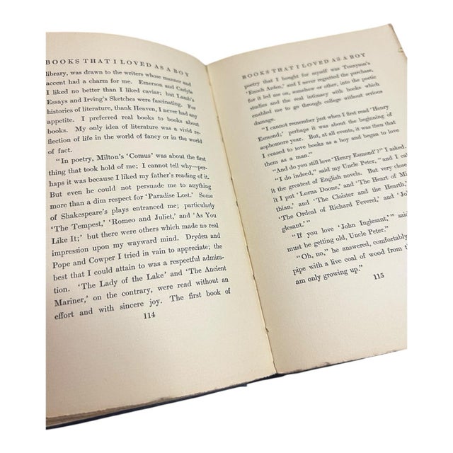 Days Off by Henry Van Dyke — 1908 Reprint (Orig. Copyright 1907) | Arts & Crafts Gilt Cloth For Sale - Image 10 of 12