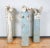 Large Concrete Vintage Set of 3 Outdoor Pedestal Decor For Sale In Los Angeles - Image 6 of 11