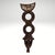 This Bobo wooden mask from Burkina Faso is a powerful example of traditional West African ritual sculpture associated with...