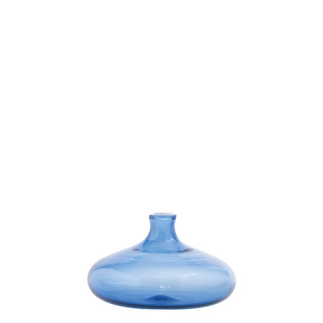Glass Un Fiore Vase 19 - Light Blue For Sale - Image 7 of 7