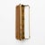 Metal Big Curved Amber Murano Glass and Brass Wall Sconces, 2000, Set of 2 For Sale - Image 7 of 8