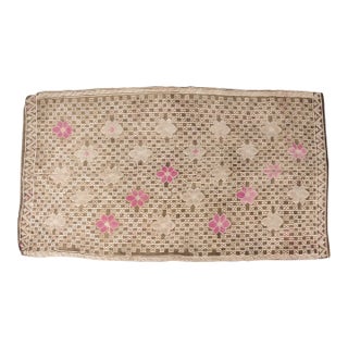 Ethnic Geometric Wool Kilim Rug For Sale