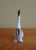 Vintage MCM Hollohaza Hungary Fishnet Hand Painted Porcelain Goose Figurine For Sale - Image 4 of 6