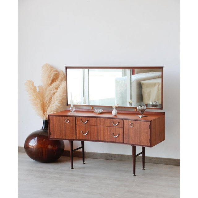 Mid-Century Modern Vintage Teak Dressing Table by Meredew, 1960s For Sale - Image 3 of 18
