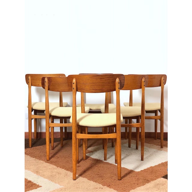 Mid-Century Modern Chairs, Italy, 1960s, Set of 6 For Sale - Image 11 of 17