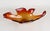 Mid-Century Murano Glass Bowl in Amber, Orange, and Red Tones, Italy, 1960s For Sale - Image 4 of 18