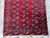 Red Turkmen Bokhara Hand-Knotted Wool Rug - 3'6" X 5'3" For Sale - Image 4 of 12