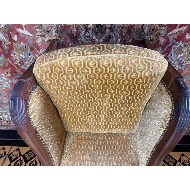 Empire Period Shepherdess Armchair For Sale - Image 6 of 7