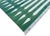 Not Yet Made - Made To Order Handmade Cotton Natural Vegetable Dyed Forest Green and White Striped Pattern Rug - 10'x14' For Sale - Image 6 of 11