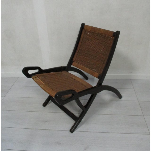 Mid-Century Modern Mid-Century Ninfea Armchair by Gio Ponti for Fratelli Reguitti, 1958 For Sale - Image 3 of 11