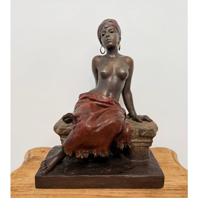 Emmanuel Villanis, Nude L Esclave, 19th Century, Bronze For Sale - Image 17 of 17