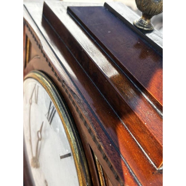 Regency Mahogany Fusee Bracket Clock by Alex Mitchell of Glasgow, 1820 For Sale - Image 15 of 18