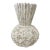 Lemieux Et Cie Textured White Brutalist Vilette Vase. Portugal. 8.25” For Sale