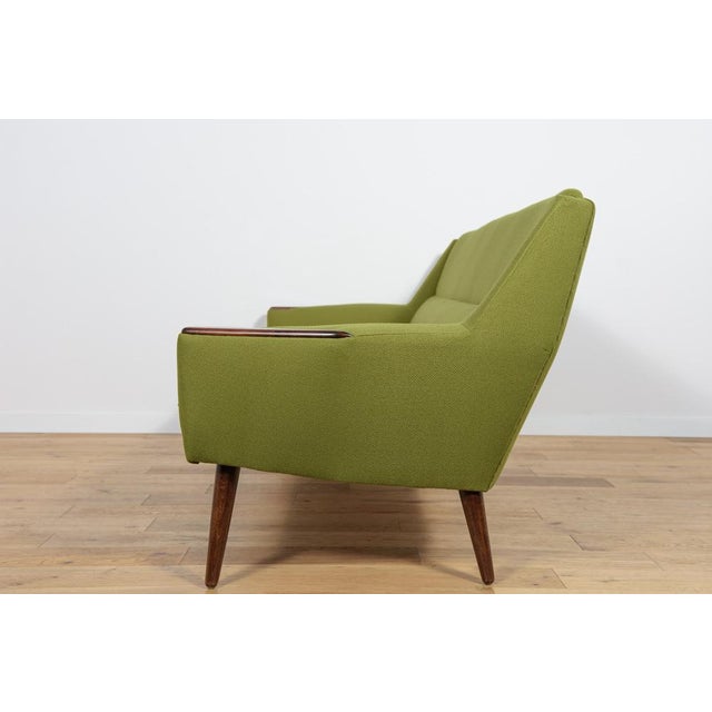Green Mid-Century Danish Sofa, 1960s For Sale - Image 8 of 18