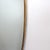 Vintage Italian Wall Mirror with Brass Frame in the style of Gio Ponti, 1960s For Sale - Image 9 of 12