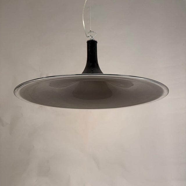 Italian Pendant Light by Mariana Iskra for Ribes Studio, in New conditions. Designed 1970 to 1979 Up to 250V (Europe/UK...