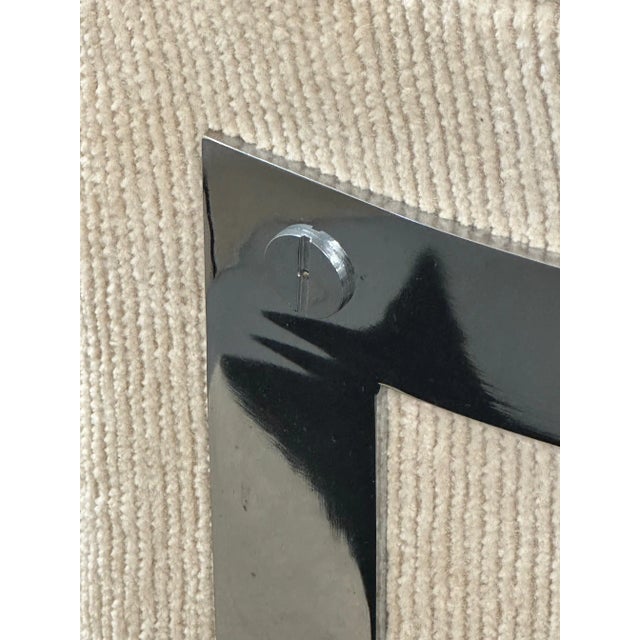 Cream Pace Chrome and Newly Upholstered Chenille Loveseat For Sale - Image 8 of 12