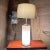 White 1970s White Cylinder Table Lamp Style of Kartell Italy For Sale - Image 8 of 13