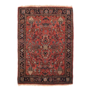 Antique Mohajeran Sarouk Rug 2' x 3' For Sale