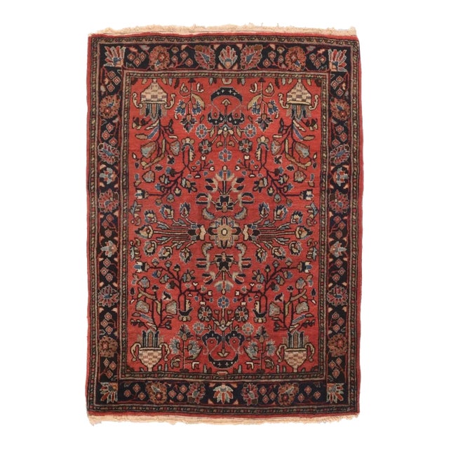 Antique Mohajeran Sarouk Rug 2' x 3' For Sale