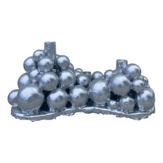 Bubbles Candelabra 03 Silver by Carla Galmés Munar For Sale