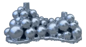 Bubbles Candelabra 03 Silver by Carla Galmés Munar