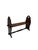 Wood Small Brutalist Rustic Bench, 1960s For Sale - Image 7 of 7