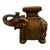 Vintage Small Ceramic Elephant Garden Stool For Sale In Palm Springs - Image 6 of 6