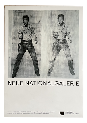 Doppelter Elvis attributed to Andy Warhol, Germany, 2000s