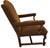 Antique 19th C Italian Walnut Cut Velvet Arm Chair For Sale - Image 4 of 5
