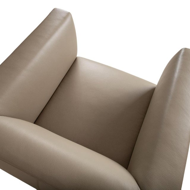 Jaan Lounge Chairs in Cream Leather and Chrome from Walter Knoll / Wilhelm Knoll, Set of 2 For Sale - Image 6 of 15