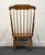 Nichols & Stone Solid Hard Rock Maple Colonial Early American Windsor Rocking Chair For Sale In Kansas City - Image 6 of 9