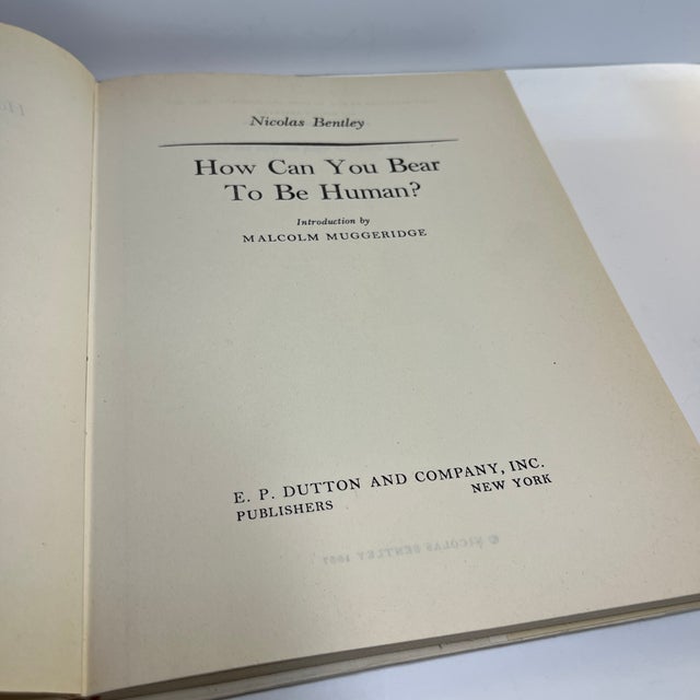 1950s 1958 How Can You Bear to Be Human Cartoon Book For Sale - Image 5 of 13