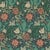 Morris & Co Willow Boughs Wallpaper in Indigo/Artichoke - a Sample For Sale