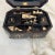 Late 19th Century Antique Chinese Black Lacquered Box With Key For Sale - Image 5 of 6