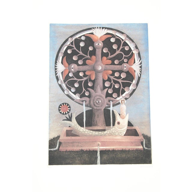Ernst Steiner, Animal Composition, 1975, Lithograph For Sale - Image 8 of 9