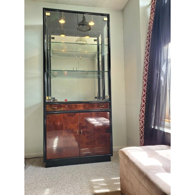 Henredon Scene Three Vitrine China Cabinet