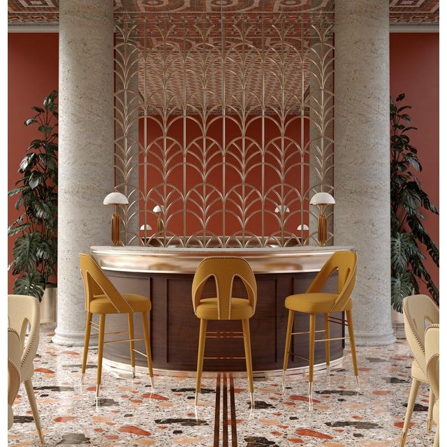 Caron Bar Chair by Ottiu For Sale - Image 9 of 12