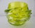 Early 21st Century Modern Chartreuse Art Glass Bowl by Merilee Moore For Sale - Image 5 of 10