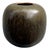 Mid-Century Stoneware Vase in Brown Glazes by Valdemar Petersen for Bing & Grondahl, 1960s For Sale